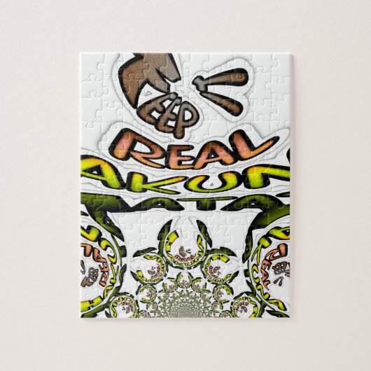 behalt es real Hakuna Matata immer Puzzle (Vertikal)