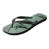 Behalt es schmilzt Flip Flops Badesandalen (Schrägansicht)
