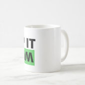 Behalt es seltsam kaffeetasse (VorderseiteRechts)