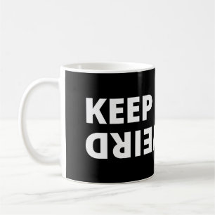 Behalt es seltsam kaffeetasse