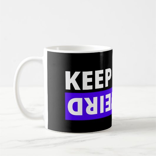 Behalt es seltsam kaffeetasse (Links)