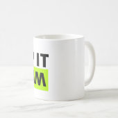 Behalt es seltsam kaffeetasse (VorderseiteRechts)