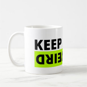 Behalt es seltsam kaffeetasse
