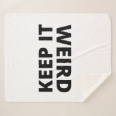 Behalt es seltsam sherpadecke (Vorderseite (Horizontal))