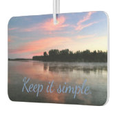 Behalt es Simple River Sunset Air Freshener Autolufterfrischer (Links)