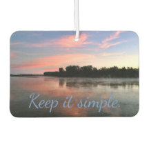 Behalt es Simple River Sunset Air Freshener