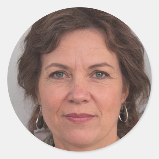 Behalt es Spaß Runder Aufkleber (Vorderseite)