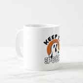 Behalt es spukhaft kaffeetasse (Vorderseite Links)