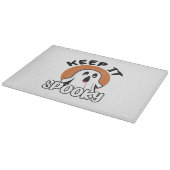 Behalt es spukhaft schneidebrett (Ecke)