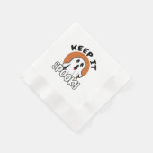 Behalt es spukhaft serviette (Ecke)