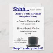 Behalt es unter deiner Hut-Einladung Einladung (Vorderseite)