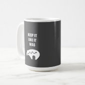 Behalt es wie es war 2 kaffeetasse (Vorderseite Links)