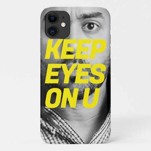 "Behalt Eyes on You" Einzigartiger Fall Case-Mate iPhone Hülle (Rückseite)