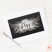 Behalt Faith Rechteckiger Aufkleber (Umschlag)