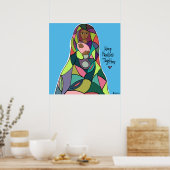 Behalt Familen Together Artwork for Large Poster (Küche)