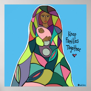 Behalt Familen Together Artwork for Large Poster