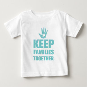 Behalt Familien zusammen Baby T-shirt