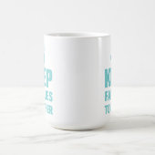 Behalt Familien zusammen Kaffeetasse (Mittel)