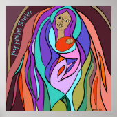 Behalt Families Together - Madonna for Large Poste Poster (Vorne)