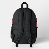 Behalt Fighting - 3D Fett Typografie Bedruckter Rucksack (Rückseite)