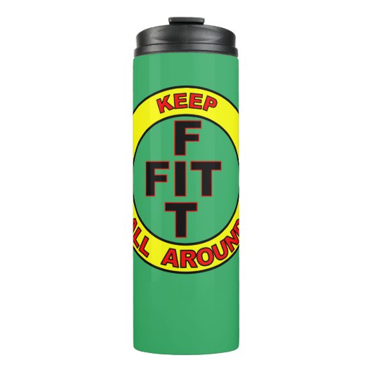 BEHALT FIT Tumbler Thermosbecher (Vorderseite)