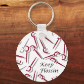 Behalt Flossin von Matt Landon Schlüsselanhänger (Vorderseite)