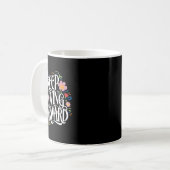 Behalt Forward Joyful Floral Mütter Day Illu Kaffeetasse (Vorderseite Links)