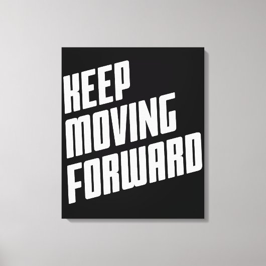 Behalt Forward Leinwanddruck (Vorderseite)