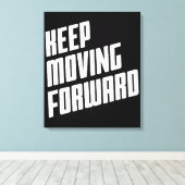 Behalt Forward Leinwanddruck (Insitu (Holzboden))