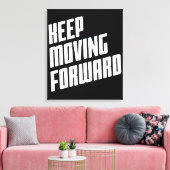 Behalt Forward Leinwanddruck (Insitu (Wohnzimmer))
