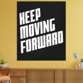 Behalt Forward Leinwanddruck (Insitu (Wohnzimmer))