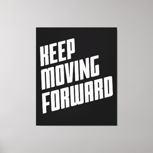 Behalt Forward Leinwanddruck (Vorderseite)