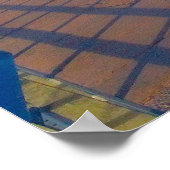 "Behalt Forward" Poster (Ecke)