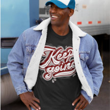 Behalt gehen l Coole Buchstaben l Motivierend schw