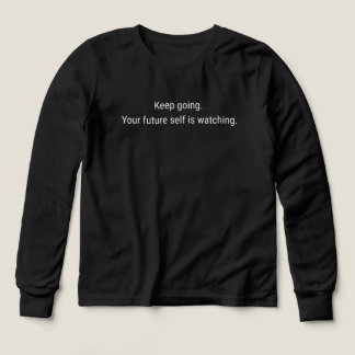 Behalt geht - Ihr zukünftiges Selbst beobachtet