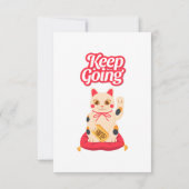 Behalt Go Dankeskarte (Rückseite)