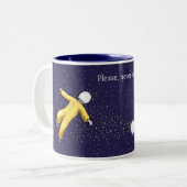 'Behalt Going' 11oz Kaffee Tasse (Vorderseite Links)