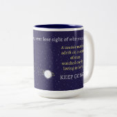 'Behalt Going' 15oz Kaffee Tasse (VorderseiteRechts)