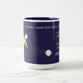 'Behalt Going' 15oz Kaffee Tasse (Mittel)