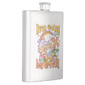 Behalt Going, Behalt Growing - Pilze & Blume Flachmann (Rechts)