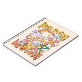 Behalt Going, Behalt Growing - Pilze & Blume Notizblock (Linke Seite)