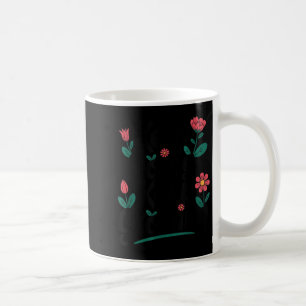 Behalt Going Behalte, inspirierende Blumenmotive z Kaffeetasse