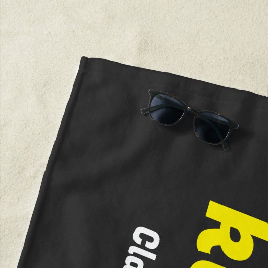 Behalt Going Behaltend Behaltend Strandhandtuch (Beispiel)