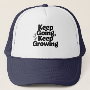 Behalt Going Behaltend Growing Cap - Motivierend M Truckerkappe