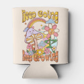 Behalt Going, Behaltend Wachsen - Pilz & Blume Dosenkühler (Rückseite)