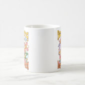 Behalt Going, Behaltend Wachsen - Pilz & Blume Kaffeetasse (Mittel)