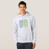 Behalt Going Bold & Vibraning Motivation Hoodie (Vorne ganz)