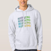 Behalt Going Bold & Vibraning Motivation Hoodie (Vorderseite)