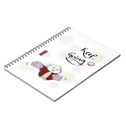 Behalt Going - Healing Ojizo Notizblock (Linke Seite)