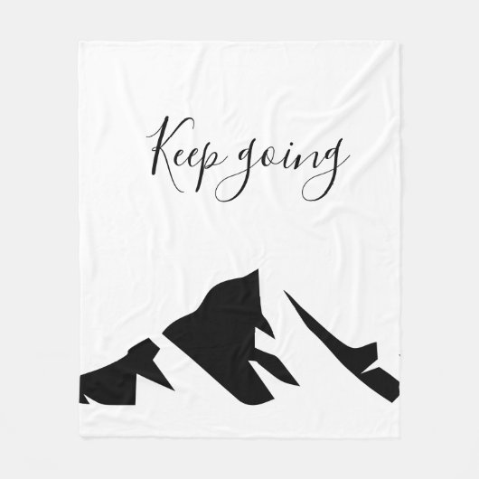 Behalt Going Modern Motivierend Fleecedecke (Vorderseite)